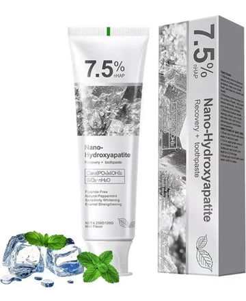 Nano Hydroxyapatite Toothpaste 7.5% nHAP – Teeth Repair, Whitening & Sensitivity Protection